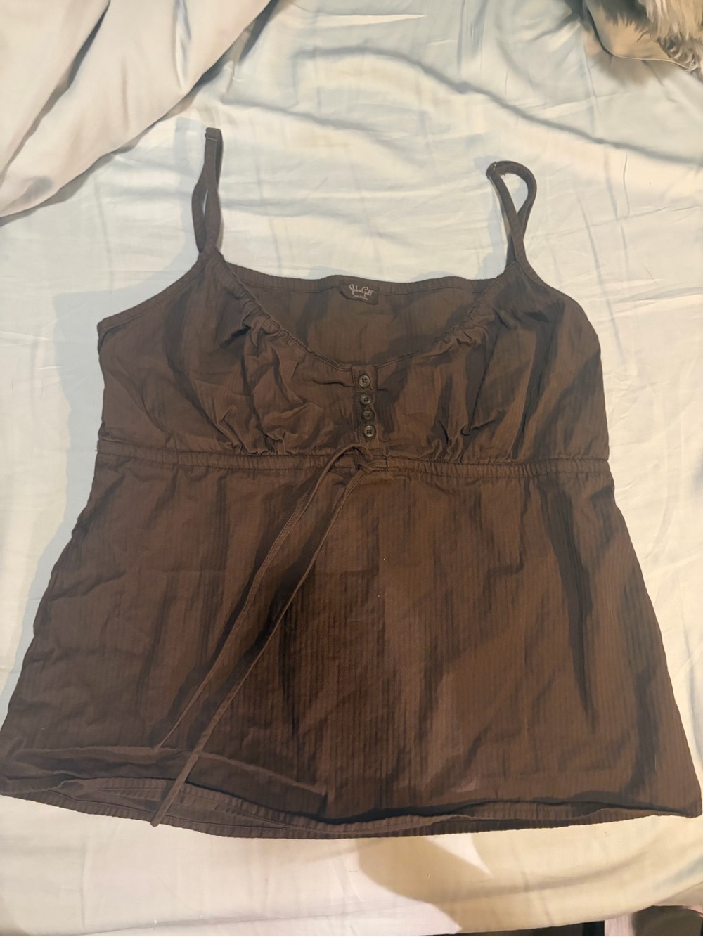 John galt Brown tank top